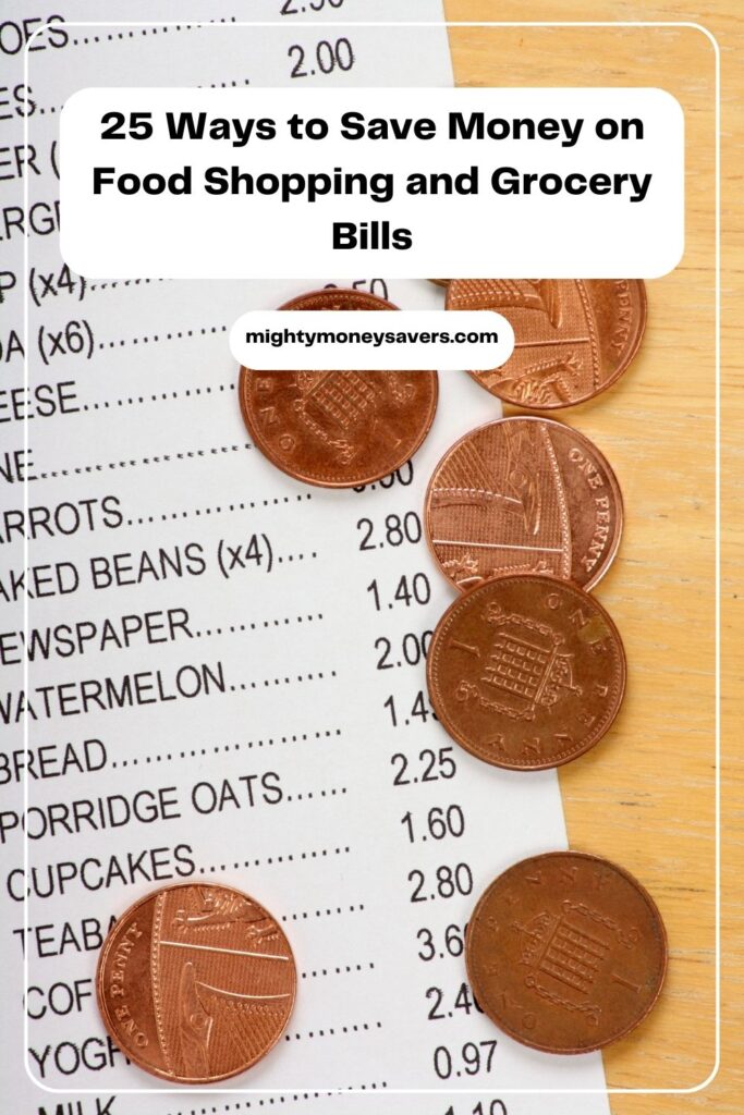So how can you save money on food shopping and grocery bills? No matter your household size, these tips will help you save money on your grocery shopping.